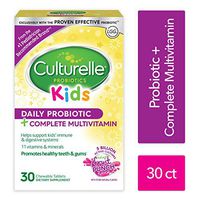 Culturelle Kids Probiotic plus Complete Multivitamin Chewable | Digestive and Immune Support*| Excellent Source of the Antioxidant Vitamins A, C, and E | Contains LGG, The proven probiotic| 30 Count