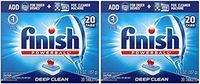 Finish All in 1 Powerball Fresh, 20ct, Dishwasher Detergent Tablets 2 Pack