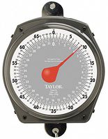 Mechanical Hanging Scale, 32kg/70 lb, Dial