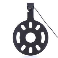 Waterproof Color Car Rear View Backup Reversing Camera 170 Degree Viewing Angle for Jeep Wrangler/Willys/Unlimited Sahara Spare tire Rubicon 2007 to 2015 (HD Backup Camera)