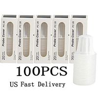 Ear Thermometer Probe Covers,Ear Thermometer Filter Caps,Disposable Covers Replacement for All Braun ThermoSca n Models 40PCS 80PCS 100PCS (100PCS)