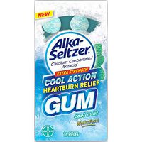 Alka-Seltzer Heartburn Relief Gum, Cool Mint 16ct