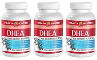 Dhea Women - DHEA 50 mg - Support libido - 180 Capsules (3 Bottles)