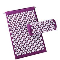 Yoga Mat Massage Cushion Acupressure Mat Relieve Stress Pain Acupuncture Spike Yoga Mat Natural Relief Stress Pain Tension Spike