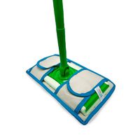Set Of 2 Microfiber Weber's Wonders Prime Mop Pads - Washable - Reusable - Durable - Works With Swiffer and ReadyMop Heads
