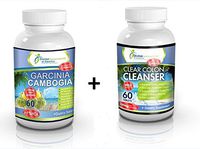 Garcinia Cambogia 95% HCA Extract + Colon Cleanse Toxin Detox Calcium-Free* Weight Management 1500mg Formula *240 Capsules