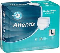 MCK23523100 - Attends Healthcare Products Adult Absorbent Underwear Attends Pull On Large Disposable Heavy Absorbency