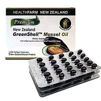 Joint-Health Supplement GreenShell™ Mussel-Oil 200capsule Green-Lipped Mussel (1 Pack)