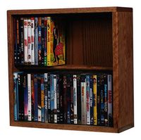 The Wood Shed Solid Oak DVD Storage Cabinet, Honey