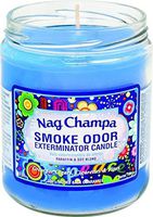 Smoke Odor Exterminator 13 oz Jar Candles Nag Champa, (2)