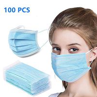 Disposable Mouth Cover,Face Masks with Standard-Sealed Bag Protected Health Masks Breathable