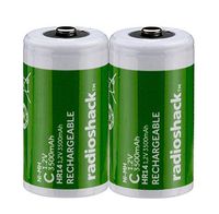 RadioShack 3500mAh C NIMH Batteries (2-Pack)