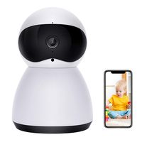 Wireless Camera Baby Home Security Monitor 1080P Dome IP Cameras Surveillance System with Motion Detection, Two-Way Audio, PIR Night Vision Mode, Alert Information