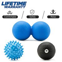 Massage Ball Plantar Fasciitis Ball Foam Roller Ball Massage Lacrosse Balls for Myofascial Release Trigger Point Therapy Deep Tissue Massage