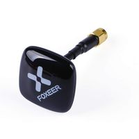 Foxeer Echo Patch FPV Antenna Cable Version 5.8G Antenna 8dBi High Gain Panel SMA Male Antenna RHCP for RC Drone FPV Quadcopeter Multicopter TX/RX