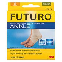 (3M 47874EN) (3M ID Number 70011000232) FUTURO(TM) Wrap Around Ankle Support 47874EN,Small [You are purchasing the Min order quantity which is 12 EACHS]
