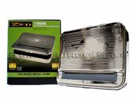 Zen 79mm Metallic Automatic-cigarette Rolling Machine - Silver by Zen