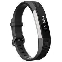 Henoda Compatible with Fitbit Alta/Fitbit Alta HR Bands, Small Black Soft Replacement Band Adjustable Sport Strap Compatible for Fitbit Alta/Fitbit Alta HR/Fitbit Ace Fitness Wristbands