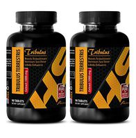Testosterone Pills Natural - TRIBULUS TERRESTRIS Extract 1000 Mg - Tribulus Extract - 2 Bottle 180 Tablets