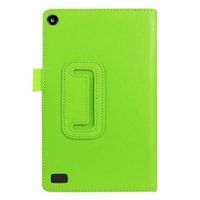 WensLTD Clearance! Premium Leather Case Stand Cover For Amazon Kindle Fire HD 7 2015 Tablet (Green)