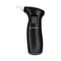 Macddy Portable Professional Alcohol Tester Digital LCD Display Police Alert Breath Alcohol Tester Device Analyzer Detector