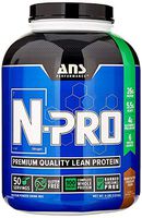 ANS Performance N-Pro, Premium Quality Banned Substance Free Lean Protein, Peanut Butter Chocolate Fusion, 4 Pound/ 52 Servings