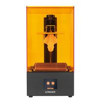 LONGER Orange 30 3D Printer, Upgraded Resin SLA 3D Printer with Touch Color Screen, 2K High Resolution LCD, Parallel LED Lighting, High-Temperature Warning, Bigger Build Size 4.72 x 2.68x 6.69 inch