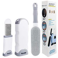 MyLifeUNIT Pet Hair Remover, Lint Brush for Clothes Furniture with Self-Cleaning Base