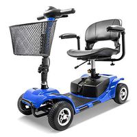 Furgle 4 Wheel Electric Scooter for Seniors Adult Power Mobility Scooter-Heavy Duty Travel Scooter