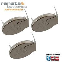 3X Renata CR2032RH1-MFR 3V Lithium Coin Battery HORZ 3-PIN for PC CMOS IBM ThinkPad A31 Series, IBM ThinkPad I -Series, IBM ThinkPad 2655-27A, IBM ThinkPad R50, R52 A31P T20 T21