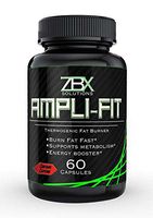 AMPLI-FIT: 60 CT THERMOGENIC || FAT BURNER FOR MEN & WOMEN || Supports Metabolism and Suppresses Appetite || Yohimbine, Ketones, and Green Tea Blend || 100% SATISFACTION GUARANTEED