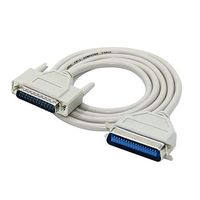 Lheng 5 Meters Bold Mechanism Molding Print Line DB25 for CN36 Serial Extension Cable