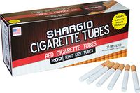 Shargio Tubes 200 ct. Red King (10pack) Free Metal case