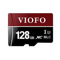 VIOFO 128GB High Speed MLC Micro SD U3 Memory Card with Adapter Support Ultra HD 4K Video Recording