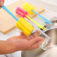 YJYDADA 1 PC Kitchen Cleaning Tool Sponge Brush For Wineglass Bottle Coffe Tea Glass Cup