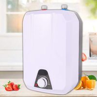 Electric Tankless Hot Water Heater for Kitchen Bathroom Home 8L Huge-Tank Hot Water Electrical Hot Water Tankless 55℃-70℃ 110V