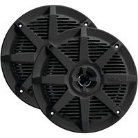 Boss Audio Systems MR62B 2-Way Full-Range Marine Speakers (6.5", Black)