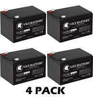 VICI Battery 12V 12AH SLA Battery Replacement for APC RBC5-4 Pack Brand Product