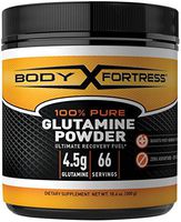 Body Fortress 100% Pure Glutamine Powder, Supports Post Workout Recovery, 10.6 oz