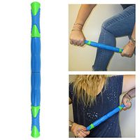 Travel Massage Roller Stick 18" Full Body Tool Intracell Full Body Feet Arms Leg