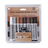 BATEER Furniture Repair Kit Wood Markers Furniture Pen for Stains, Scratches, Floors, Tables, Desks, Carpenters