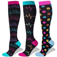 Compression Socks Women and Men, 20-30mmHg, Best for Nurses, Travel, Pregnancy