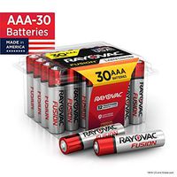 Rayovac Fusion AAA Batteries, Premium Alkaline Triple A Batteries (30 Battery Count)