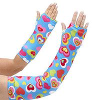 CastCoverz! Designer Arm Cast Cover - Happy Hearts - Medium Long: 21" Length X 12" Circumference - Removable and Washable - Made in USA