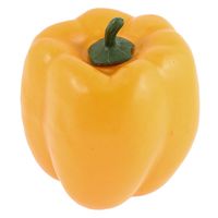 uxcell Artificial Faux Fake House Decor Bell Pepper Yellow