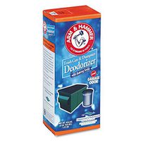 Arm & Hammer 3320084116 Trash Can & Dumpster Deodorizer, Sprinkle Top, Original, Powder, 42.6oz