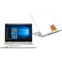 MightySkins Skin Compatible With HP Envy x360 Convertible 15" (2018) - Hedgehog Sketch | Protective, Durable, and Unique Vinyl Decal wrap cover | Easy To Apply, Remove | Made in the USA