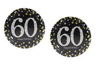 Sparkling Celebration 60 Paper Dessert Plates 16 ct.