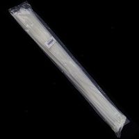100 Pc Bag Clear Nylon 36" Cable Zip Ties Self Locking Head UV Heat Resistant Outdoor Indoor for Bundling Tag Hold Wires Cords Crafts AutoAndArt