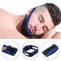 SIMAIOU Anti Snoring Chin Strap Device - Snoring Solution Sleep Aid That Stops Snoring & Ease Breathing - Effective Snore Relief - Snore Stopper Jaw Support - Natural, Comfortable & Adjustable